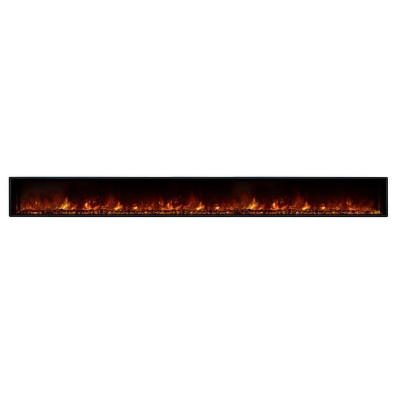 EcoSmart Fire 120" EL120 Electric Fireplace Insert with Multi-Stage Heater & LED Flame by Mad Design Group