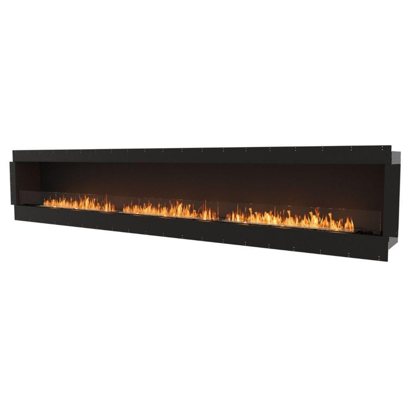 EcoSmart Fire Flex 158SS 167" Single Sided Ethanol Fireplace Insert with Adjustable Flame and Zero Clearance Design by Mad Design Group