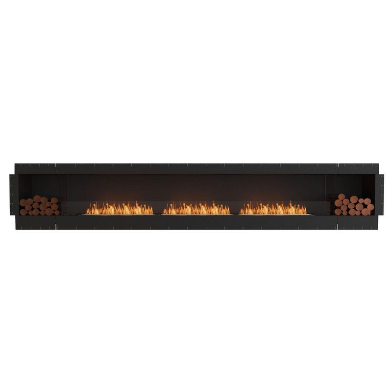 EcoSmart Fire Flex 158SS 167" Single Sided Ethanol Fireplace Insert with Decorative Box and Adjustable Flame by Mad Design Group