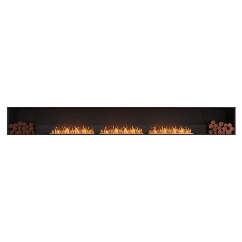 EcoSmart Fire Flex 158SS 167" Single Sided Ethanol Fireplace Insert with Decorative Box and Adjustable Flame by Mad Design Group