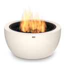 EcoSmart Fire 30" POD Fire Pit Bowl with Gas LP/NG Burner – Concrete Outdoor Fire Pit by Mad Design Group