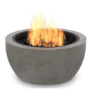 EcoSmart Fire 30" POD Fire Pit Bowl with Gas LP/NG Burner – Concrete Outdoor Fire Pit by Mad Design Group