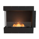 EcoSmart Fire Flex 32LC/32RC 37" Left or Right Corner Ethanol Fireplace Insert with Adjustable Flame by Mad Design Group