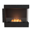 EcoSmart Fire Flex 32LC/32RC 37" Left or Right Corner Ethanol Fireplace Insert with Adjustable Flame by Mad Design Group