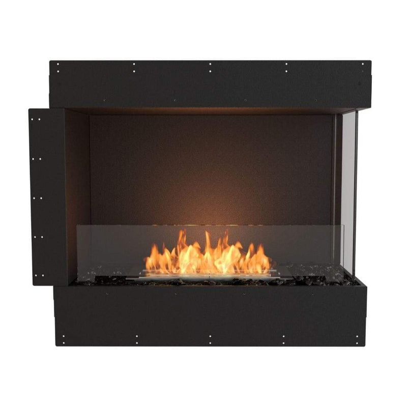 EcoSmart Fire Flex 32LC/32RC 37" Left or Right Corner Ethanol Fireplace Insert with Adjustable Flame by Mad Design Group