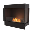 EcoSmart Fire Flex 32LC/32RC 37" Left or Right Corner Ethanol Fireplace Insert with Adjustable Flame by Mad Design Group