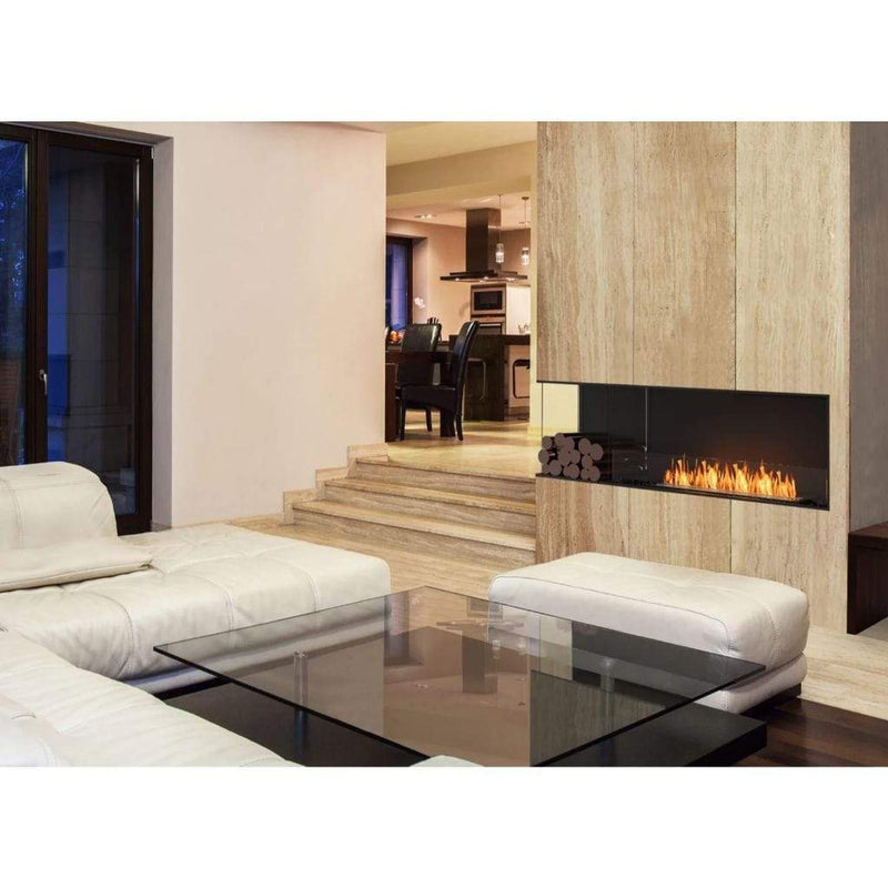 EcoSmart Fire Flex 32LC/32RC 37" Left or Right Corner Ethanol Fireplace Insert with Adjustable Flame by Mad Design Group