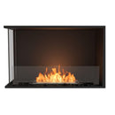 EcoSmart Fire Flex 32LC/32RC 37" Left or Right Corner Ethanol Fireplace Insert with Adjustable Flame by Mad Design Group