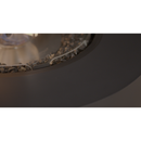 EcoSmart Fire 39" Ark 40 Outdoor Fire Pit Table with Gas LP/NG Burner – Stylish High-Heat Stainless Steel Base by Mad Design Group