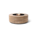 EcoSmart Fire 39" Ark 40 Outdoor Fire Pit Table with Gas LP/NG Burner – Stylish High-Heat Stainless Steel Base by Mad Design Group