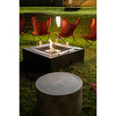 EcoSmart Fire 39" Base 40 Outdoor Fire Pit Table with Gas LP/NG Burner – High-Temp Coated Stainless Steel Base by Mad Design Group