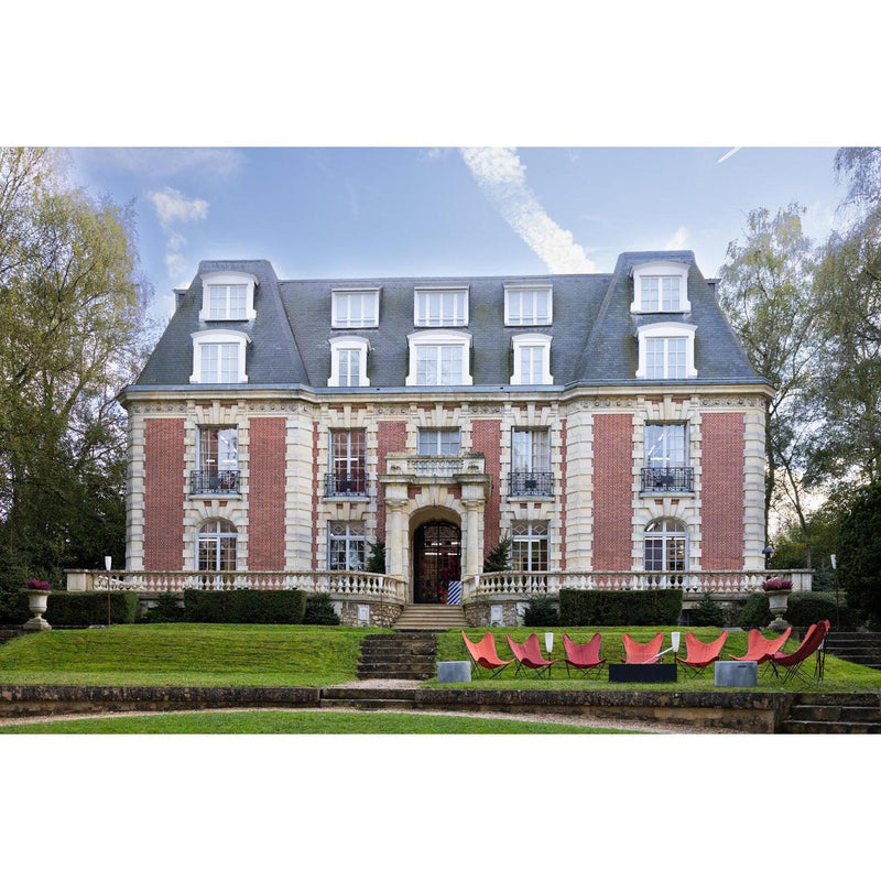 EcoSmart Fire 39" Base 40 Outdoor Fire Pit Table with Gas LP/NG Burner – High-Temp Coated Stainless Steel Base by Mad Design Group