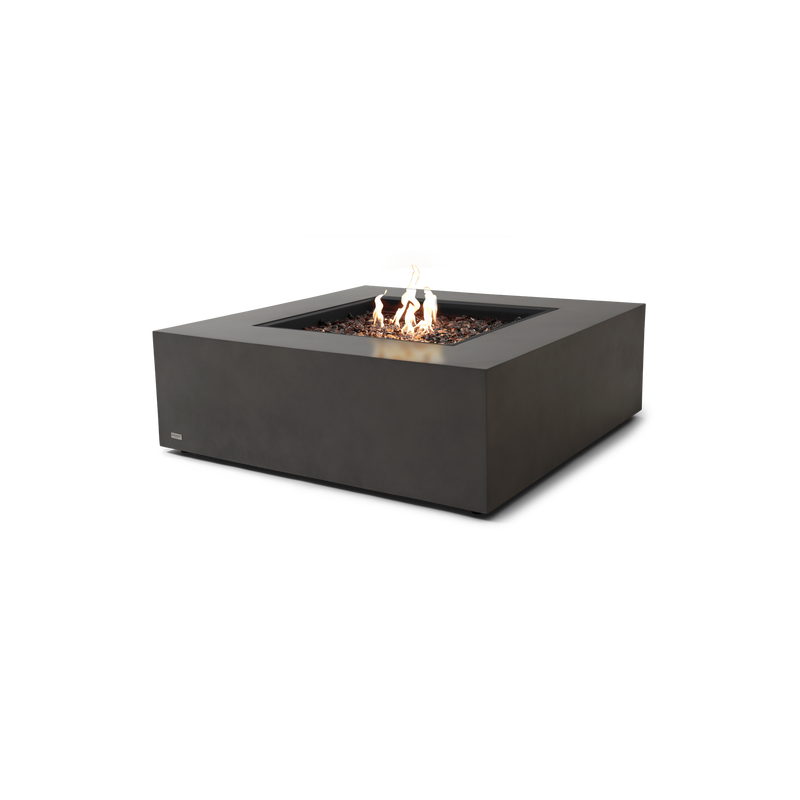 EcoSmart Fire 39" Base 40 Outdoor Fire Pit Table with Gas LP/NG Burner – High-Temp Coated Stainless Steel Base by Mad Design Group