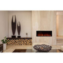 EcoSmart Fire 40" EL40 Electric Fireplace Insert with Adjustable Flame & LED Lighting by Mad Design Group