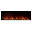 EcoSmart Fire 40" EL40 Electric Fireplace Insert with Adjustable Flame & LED Lighting by Mad Design Group