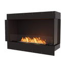 EcoSmart Fire Flex 42LC/42RC 47" Left or Right Corner Ethanol Fireplace Insert with Adjustable Flame by Mad Design Group