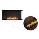 EcoSmart Fire Flex 42LC/42RC 47" Left or Right Corner Ethanol Fireplace Insert with Adjustable Flame by Mad Design Group