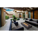 EcoSmart Fire 50" Cosmo 50 Fire Pit Table with Gas LP/NG Burner – Outdoor Concrete Design by Mad Design Group