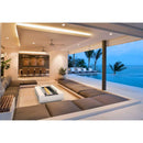 EcoSmart Fire 50" Cosmo 50 Fire Pit Table with Gas LP/NG Burner – Outdoor Concrete Design by Mad Design Group