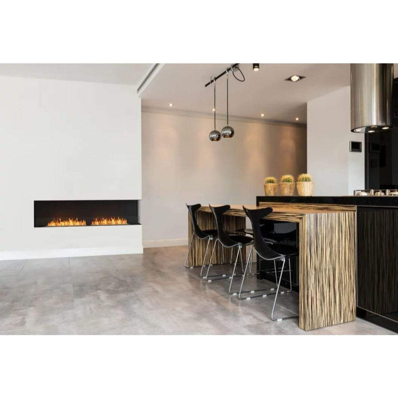 EcoSmart Fire Flex 50LC/50RC 55" Left or Right Corner Ethanol Fireplace Insert with Adjustable Flame by Mad Design Group