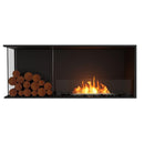 EcoSmart Fire Flex 50LC/50RC 55" Left or Right Corner Ethanol Fireplace Insert with Decorative Box and Adjustable Flame by Mad Design Group