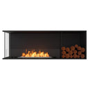 EcoSmart Fire Flex 60LC/60RC 65" Left or Right Corner Ethanol Fireplace Insert with Decorative Box and Adjustable Flame by Mad Design Group