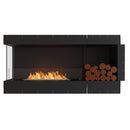 EcoSmart Fire Flex 60LC/60RC 65" Left or Right Corner Ethanol Fireplace Insert with Decorative Box and Adjustable Flame by Mad Design Group