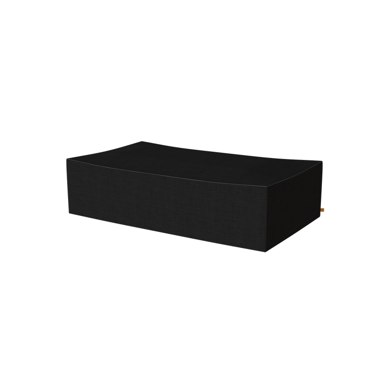 EcoSmart Fire 65" Wharf 65 Outdoor Fire Pit Table with Gas LP/NG Burner – Handcrafted Concrete Design by Mad Design Group