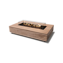 EcoSmart Fire 65" Wharf 65 Outdoor Fire Pit Table with Gas LP/NG Burner – Handcrafted Concrete Design by Mad Design Group