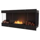 EcoSmart Fire Flex 68LC/68RC 73" Ethanol Fireplace Insert with Decorative Box and Adjustable Flame by Mad Design Group