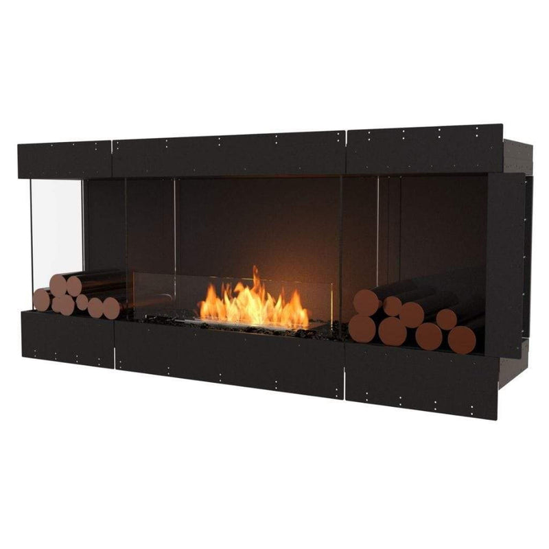 EcoSmart Fire Flex 68LC/68RC 73" Ethanol Fireplace Insert with Decorative Box and Adjustable Flame by Mad Design Group