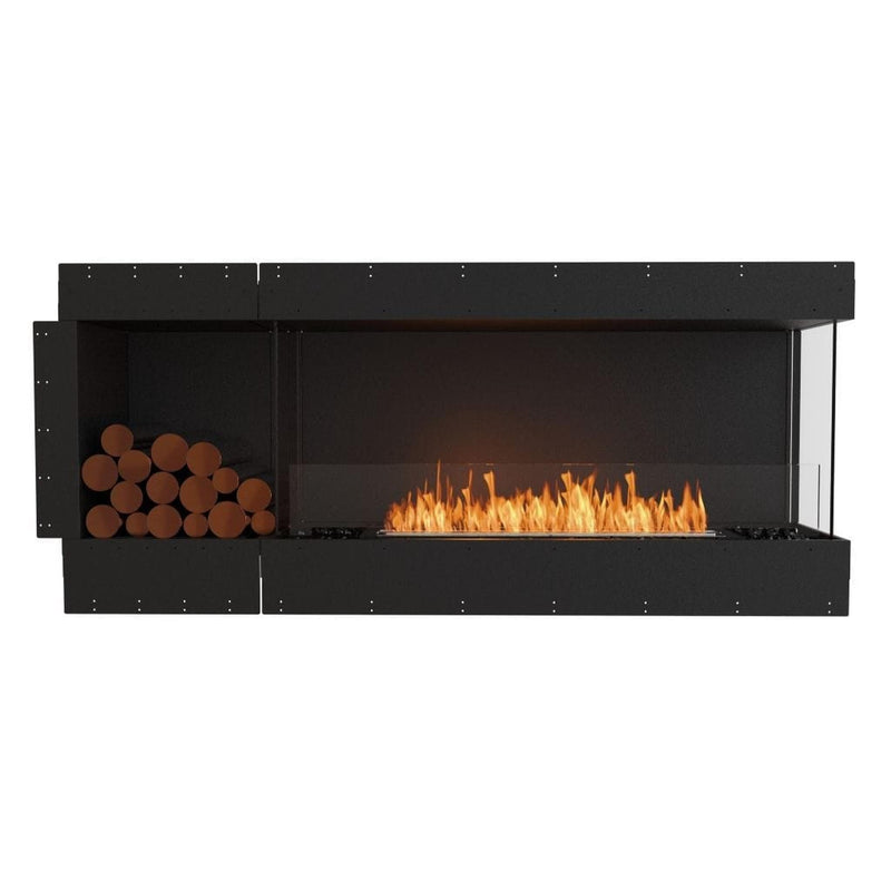 EcoSmart Fire Flex 68LC/68RC 73" Ethanol Fireplace Insert with Decorative Box and Adjustable Flame by Mad Design Group
