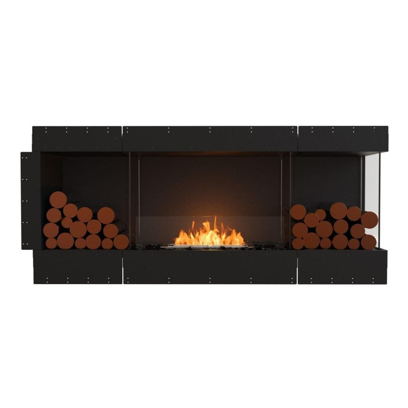 EcoSmart Fire Flex 68LC/68RC 73" Ethanol Fireplace Insert with Decorative Box and Adjustable Flame by Mad Design Group