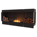 EcoSmart Fire Flex 68LC/68RC 73" Ethanol Fireplace Insert with Decorative Box and Adjustable Flame by Mad Design Group