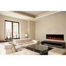 EcoSmart Fire 80" EL80 Electric Fireplace Insert with Adjustable Flame & LED Lighting by Mad Design Group