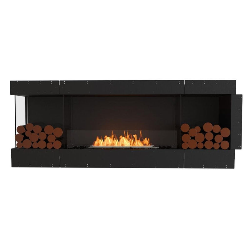EcoSmart Fire Flex 78LC/78RC 83" Ethanol Fireplace Insert with Decorative Box and Adjustable Flame by Mad Design Group