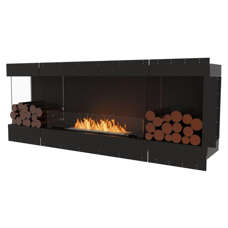 EcoSmart Fire Flex 78LC/78RC 83" Ethanol Fireplace Insert with Decorative Box and Adjustable Flame by Mad Design Group