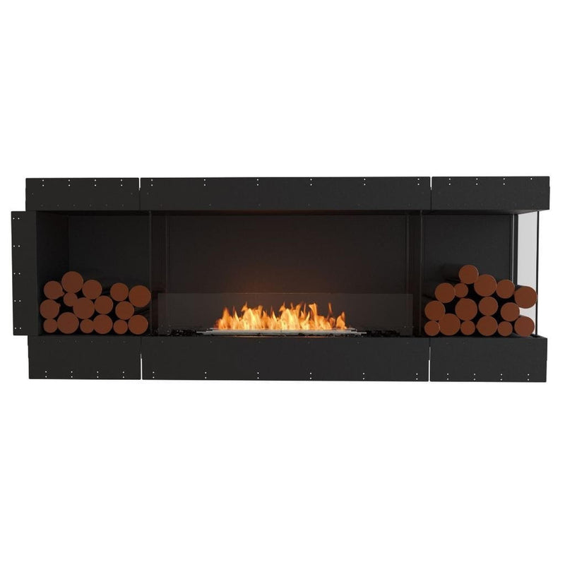 EcoSmart Fire Flex 78LC/78RC 83" Ethanol Fireplace Insert with Decorative Box and Adjustable Flame by Mad Design Group