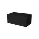 EcoSmart Fire 89" Gin 90 Bar Height Fire Pit Table with Gas LP/NG Burner – Outdoor Concrete Design by Mad Design Group