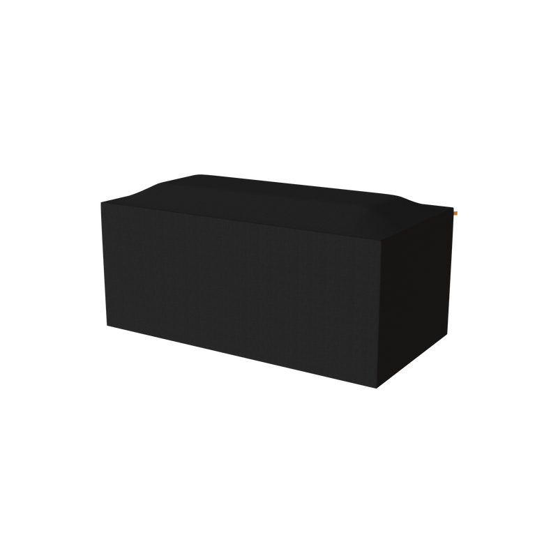 EcoSmart Fire 89" Gin 90 Bar Height Fire Pit Table with Gas LP/NG Burner – Outdoor Concrete Design by Mad Design Group