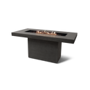EcoSmart Fire 89" Gin 90 Bar Height Fire Pit Table with Gas LP/NG Burner – Outdoor Concrete Design by Mad Design Group