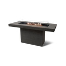 EcoSmart Fire 89" Gin 90 Bar Height Fire Pit Table with Gas LP/NG Burner – Outdoor Concrete Design by Mad Design Group