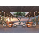 EcoSmart Fire 89" Gin 90 Chat Height Fire Pit Table with Gas LP/NG Burner – G37 Gas Burner by Mad Design Group