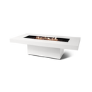 EcoSmart Fire 89" Gin 90 Chat Height Fire Pit Table with Gas LP/NG Burner – G37 Gas Burner by Mad Design Group