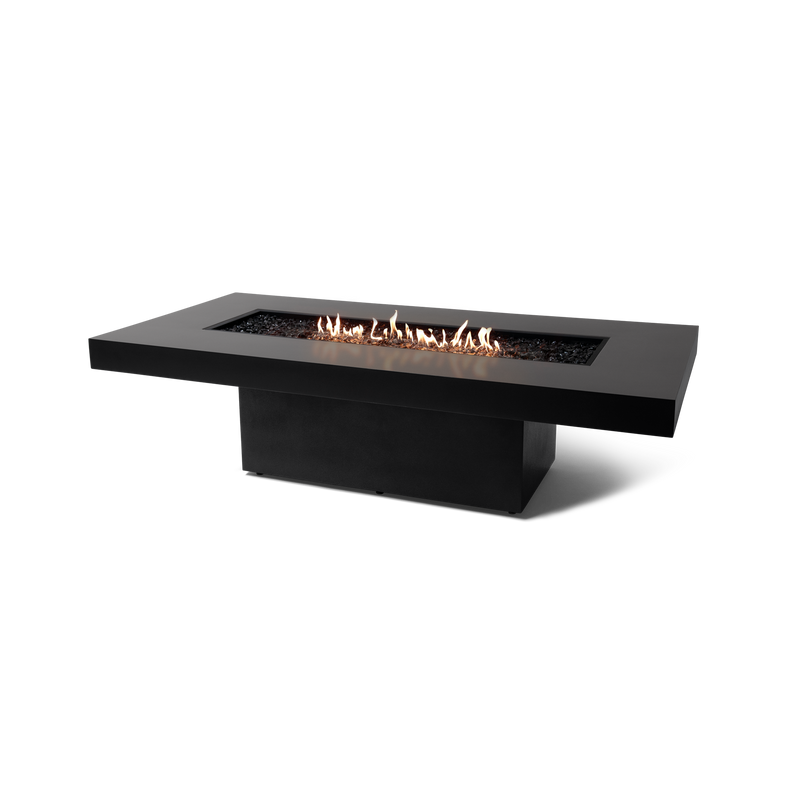 EcoSmart Fire 89" Gin 90 Chat Height Fire Pit Table with Gas LP/NG Burner – G37 Gas Burner by Mad Design Group