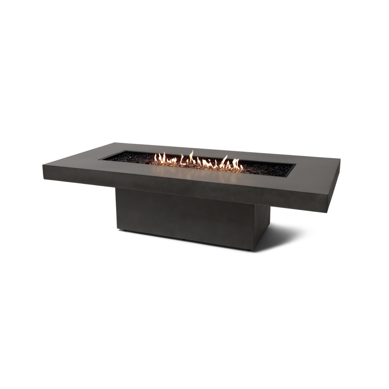 EcoSmart Fire 89" Gin 90 Chat Height Fire Pit Table with Gas LP/NG Burner – G37 Gas Burner by Mad Design Group