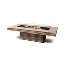 EcoSmart Fire 89" Gin 90 Chat Height Fire Pit Table with Gas LP/NG Burner – G37 Gas Burner by Mad Design Group