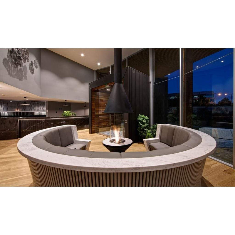 EcoSmart Fire AB3 10" Stainless Steel Ethanol Burner with Stable Flame by MAD Design Group