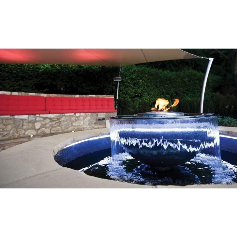 EcoSmart Fire AB8 14" Stainless Steel Ethanol Burner with Stable Flame by MAD Design Group