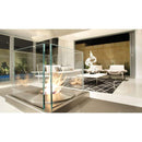 EcoSmart Fire AB8 14" Stainless Steel Ethanol Burner with Stable Flame by MAD Design Group
